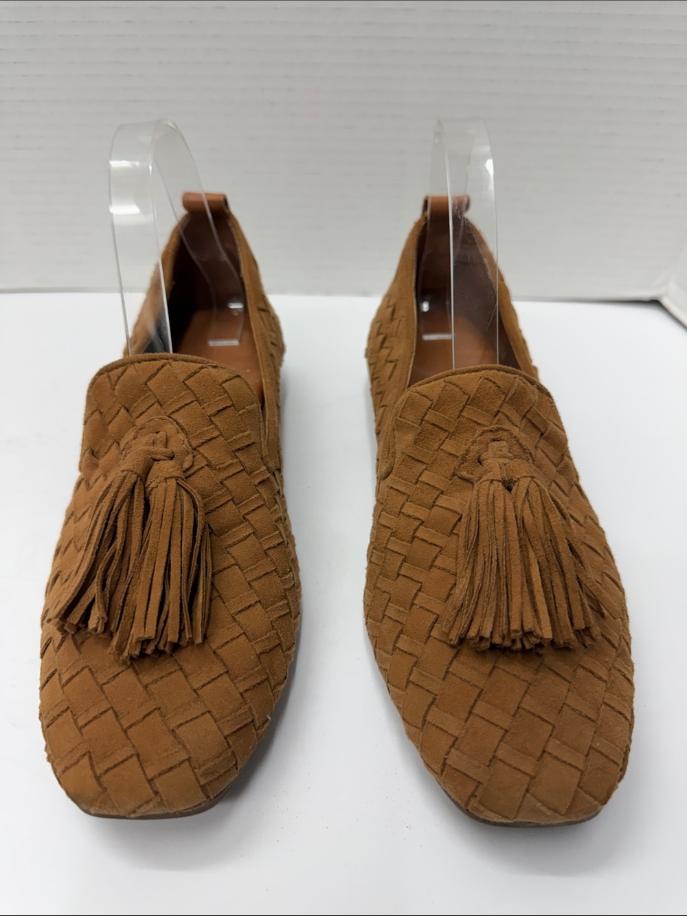 gentle souls Melinda by Kenneth Cole Tan Woven Tassel Flat Size 8M US 39 EUR